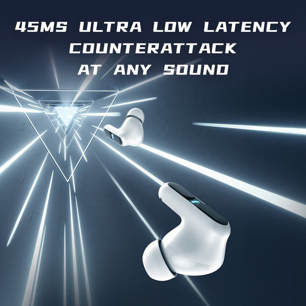 Langsdom Gaming Headset Bluetooth Earphone With Mic Bass Audio Stereo HiFi