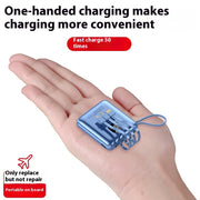 Mini-portable With Cable 20000 MA Power Bank PD225W Mobile Power Supply