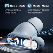 Langsdom Gaming Headset Bluetooth Earphone With Mic Bass Audio Stereo HiFi